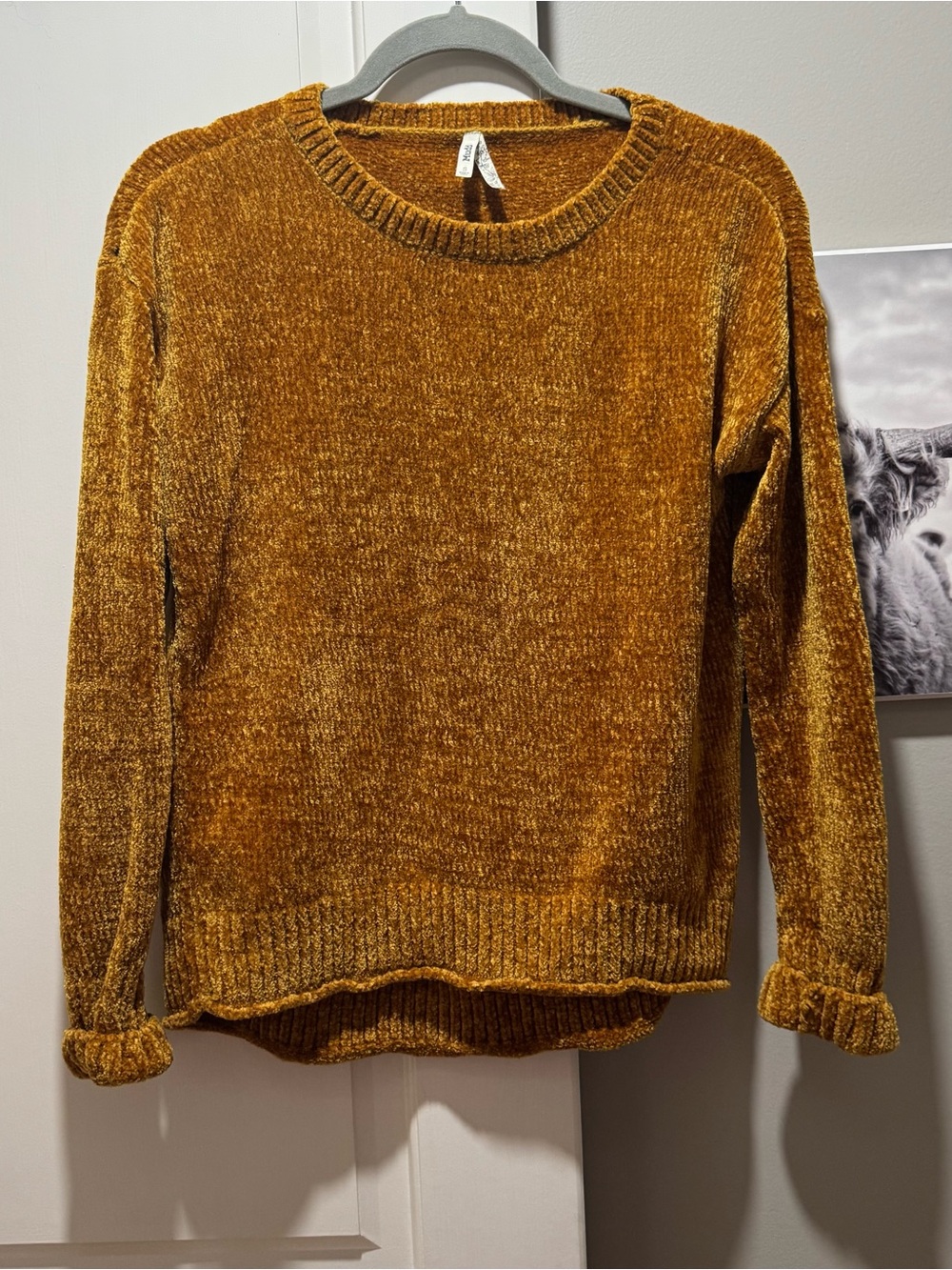 Mudd chenille knit sweater